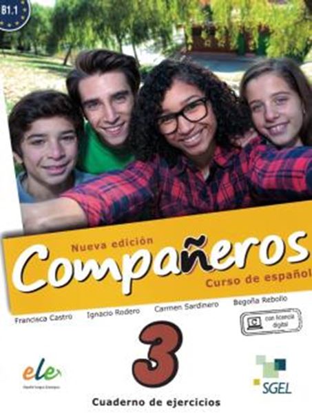 Picture of COMPANEROS 3 (B1.1) - CUADERNO DE EJERCICIOS + LICENCIA DIGITAL - NUEVA EDICION